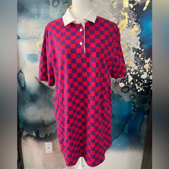 Rowing Blazers Checkered Dress - Picture 1 of 9